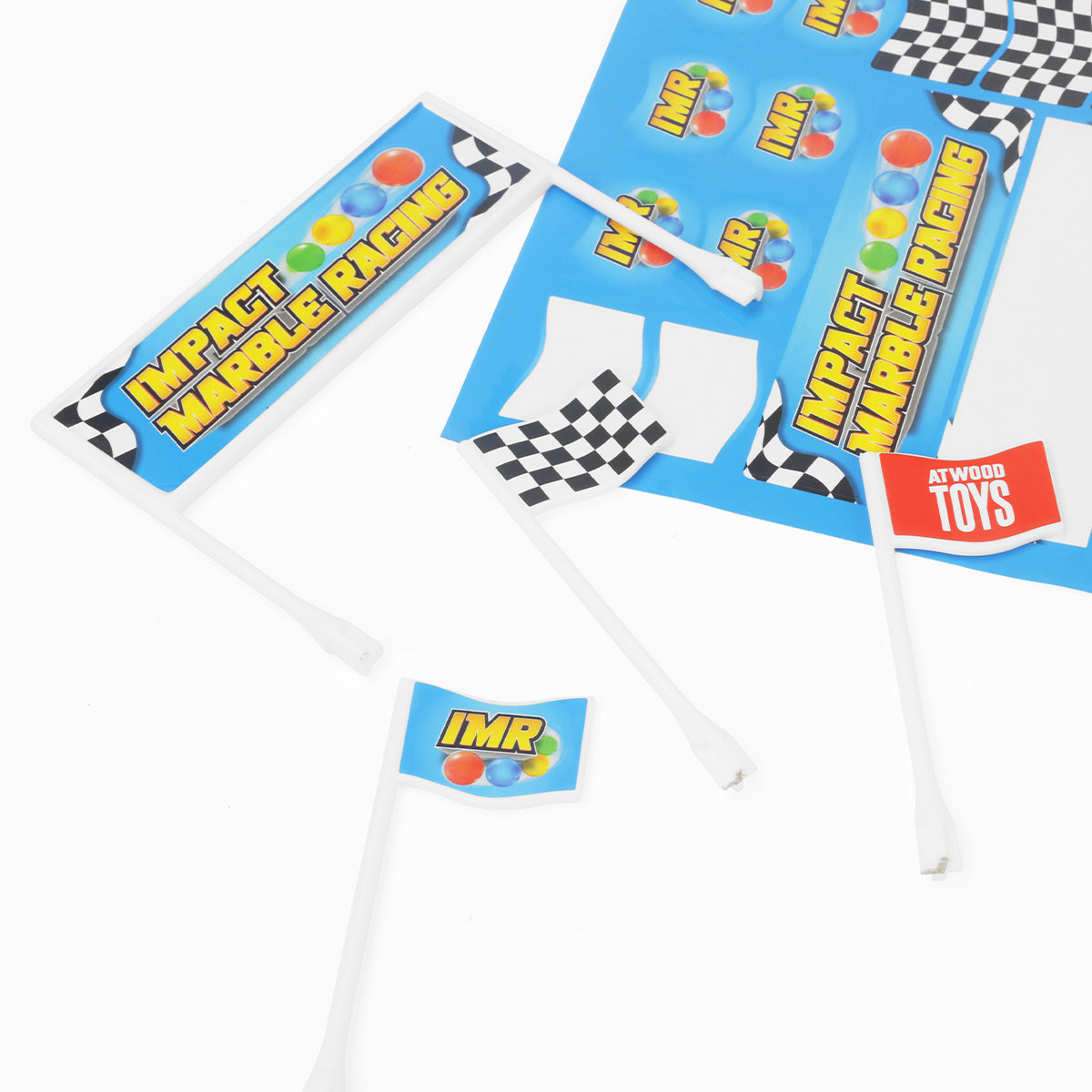 Flags and Banners Add On Pack White outside of stickers