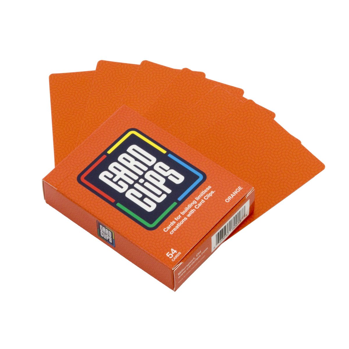 Card Clips Cards Essential Orange