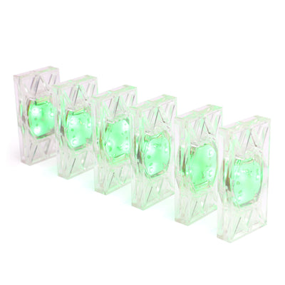 Green electro dominoes