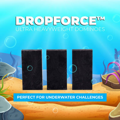 Dropforce ultra heavyweight Dominoes closeup