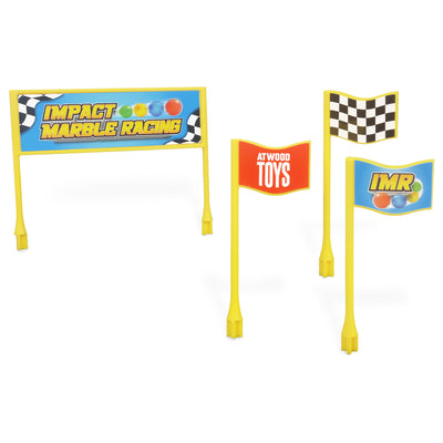 Flags and Banners Add On Pack Yellow standing up