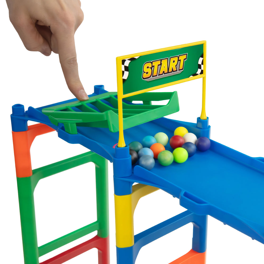 Marble Racing Bell IMR Grand Prix | 363-Piece Marble Racing Track Set | Atwood Toys ...