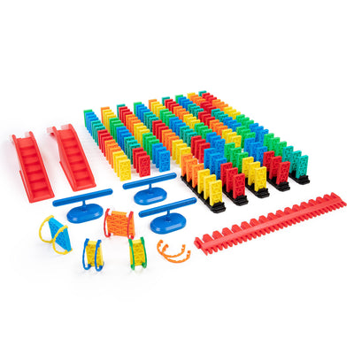 Bulk Dominoes Kinetic dominoes 180 Pieces closeup