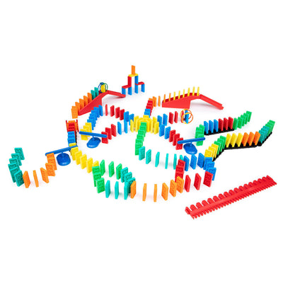 Bulk Dominoes Kinetic dominoes 180 Pieces wide shot