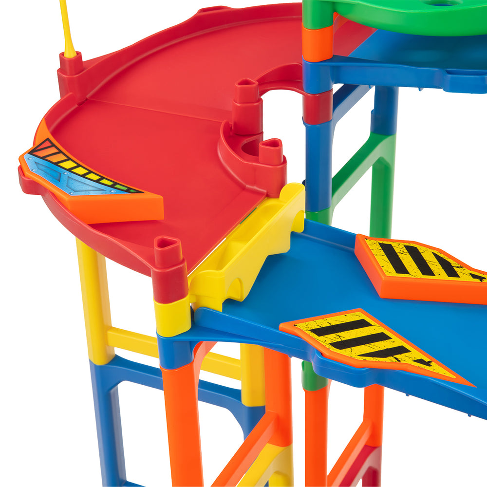 IMR Speedway 180-Piece Multi-Lane Marble Racing Track | Atwood Toys ...