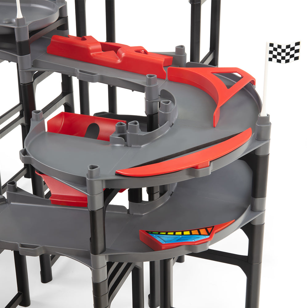 IMR Speedway 180-Piece Multi-Lane Marble Racing Track | Atwood Toys ...