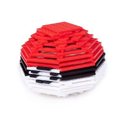 Bulk Dominoes Mixed Kinetic Planks of all colors pokeball