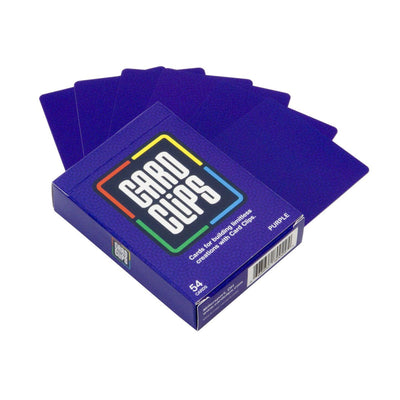 Card Clips Cards Artisan Purple