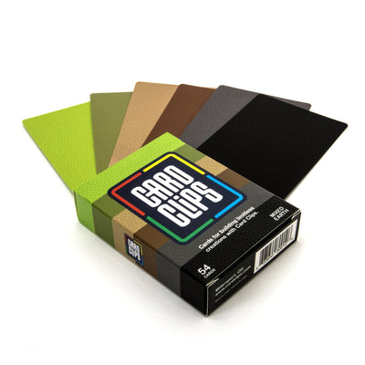 Card Clips Cards Mixed Earth